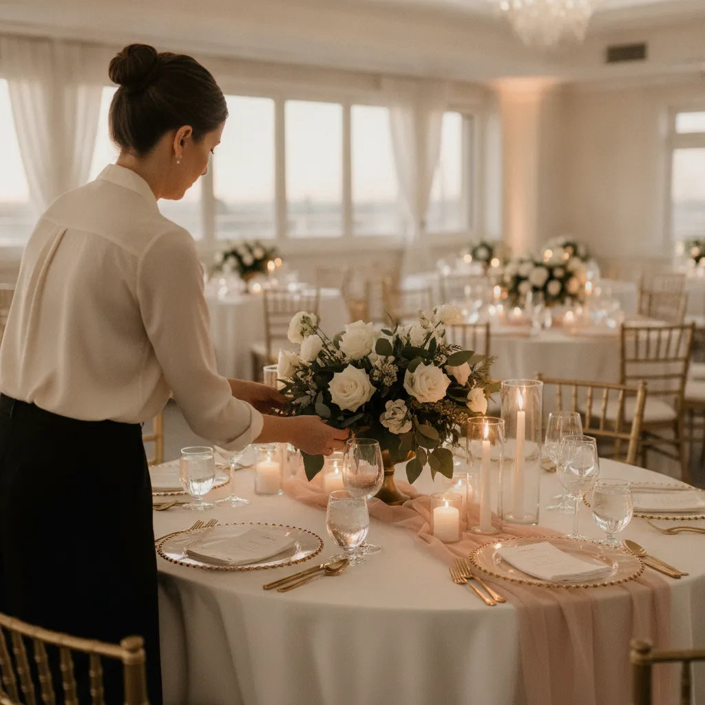 Wedding planner pour un mariage ou une réception